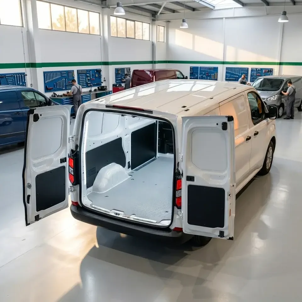 Custom Racking Uk Floor Panel For Ford Custom (2024 Onwards) - Van Racking Tecnolam