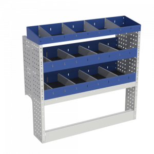 This module BASE for your Fiat Fiorino which includes open wheel arch cover and 3 shelves for objects